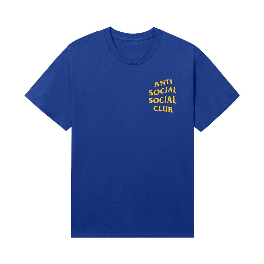 Anti Social Social Club Classic Mind Games T-Shirt Royal