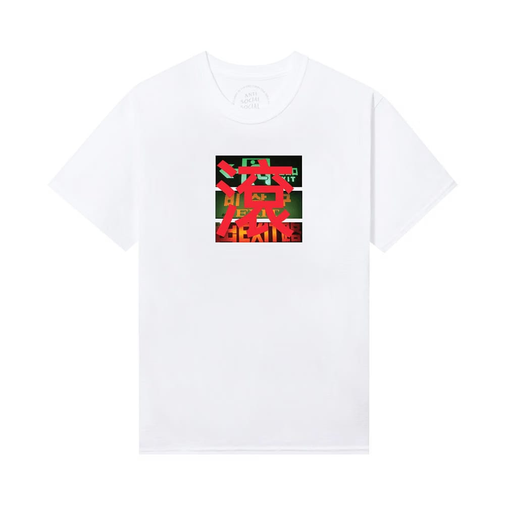 Anti Social Social Club Exit T-Shirt White