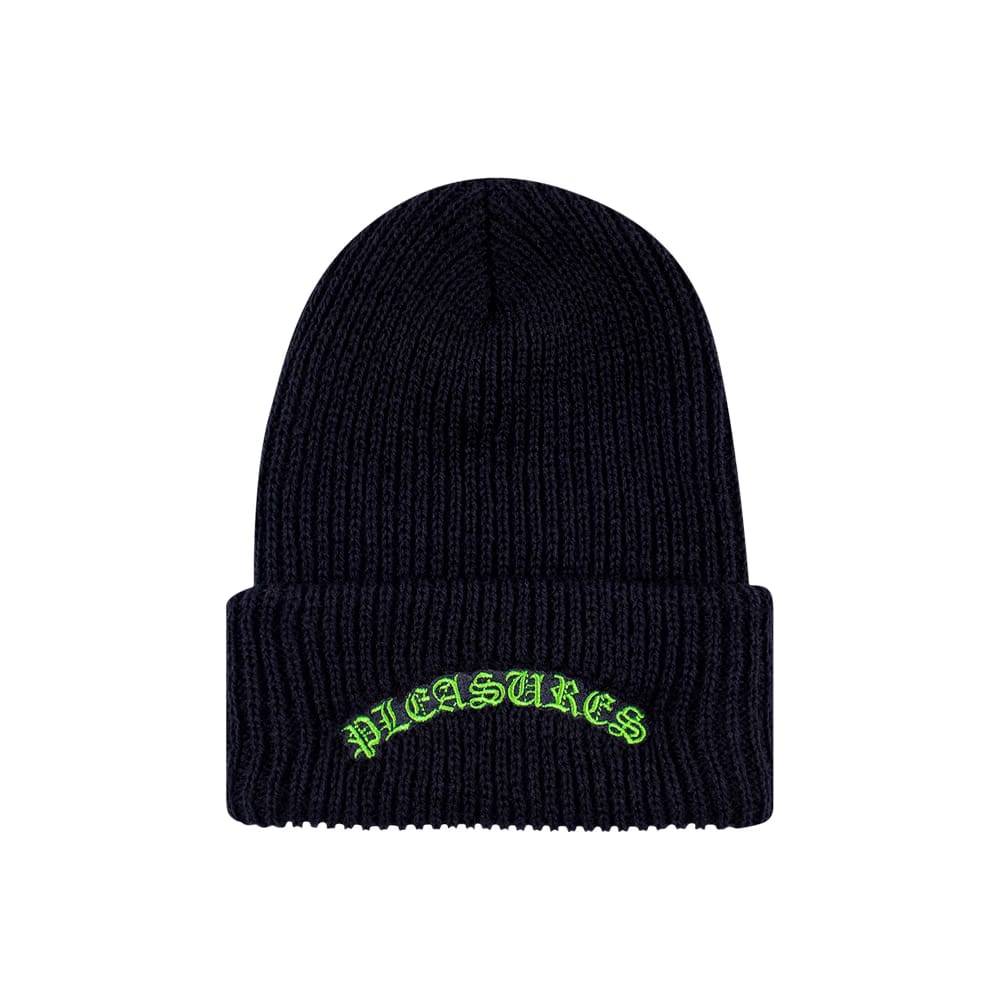 Pleasures Old E Beanie Black