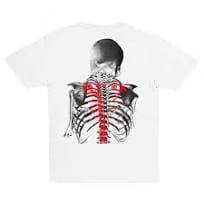 Never Broke Again Bones T-Shirt White