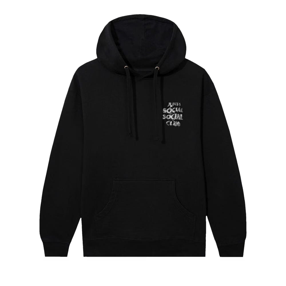 Anti Social Social Club Ashtray Hoodie Black