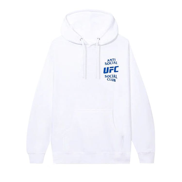 Anti Social Social Club x UFC Self-Titled Hoodie White