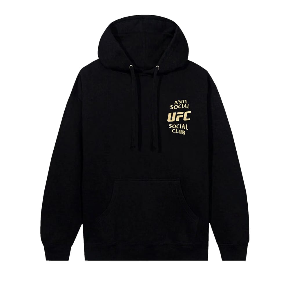 Anti Social Social Club x UFC Self Titled Hoodie Black