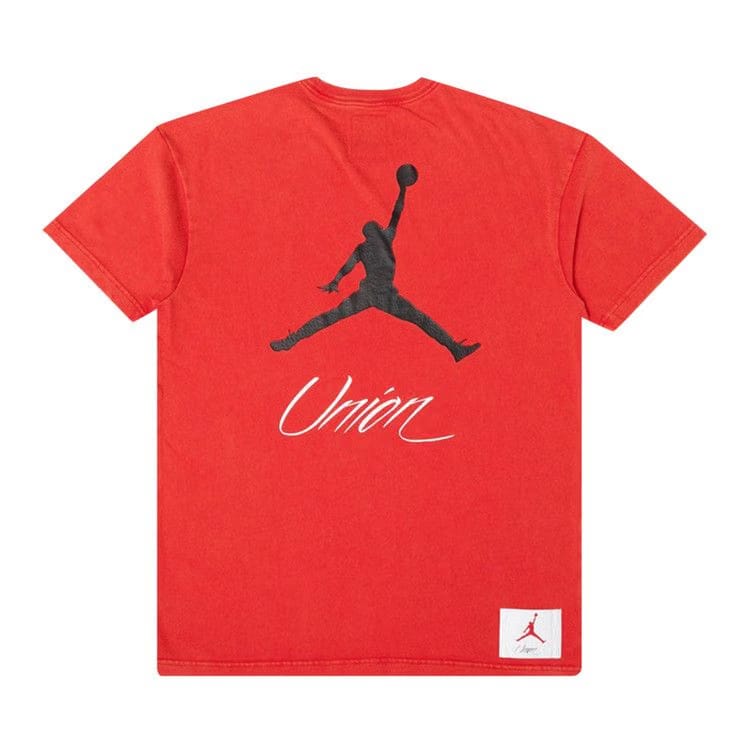 Air Jordan x Union NRG Vault AJ Flight Jumpman T-Shirt Red