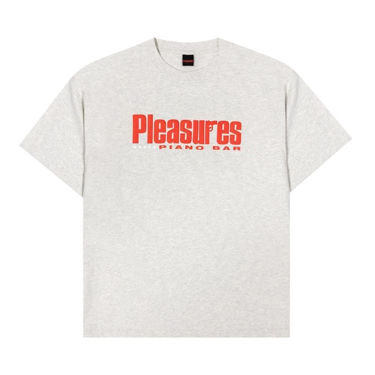 Pleasures Piano Bar T-Shirt Heather Grey