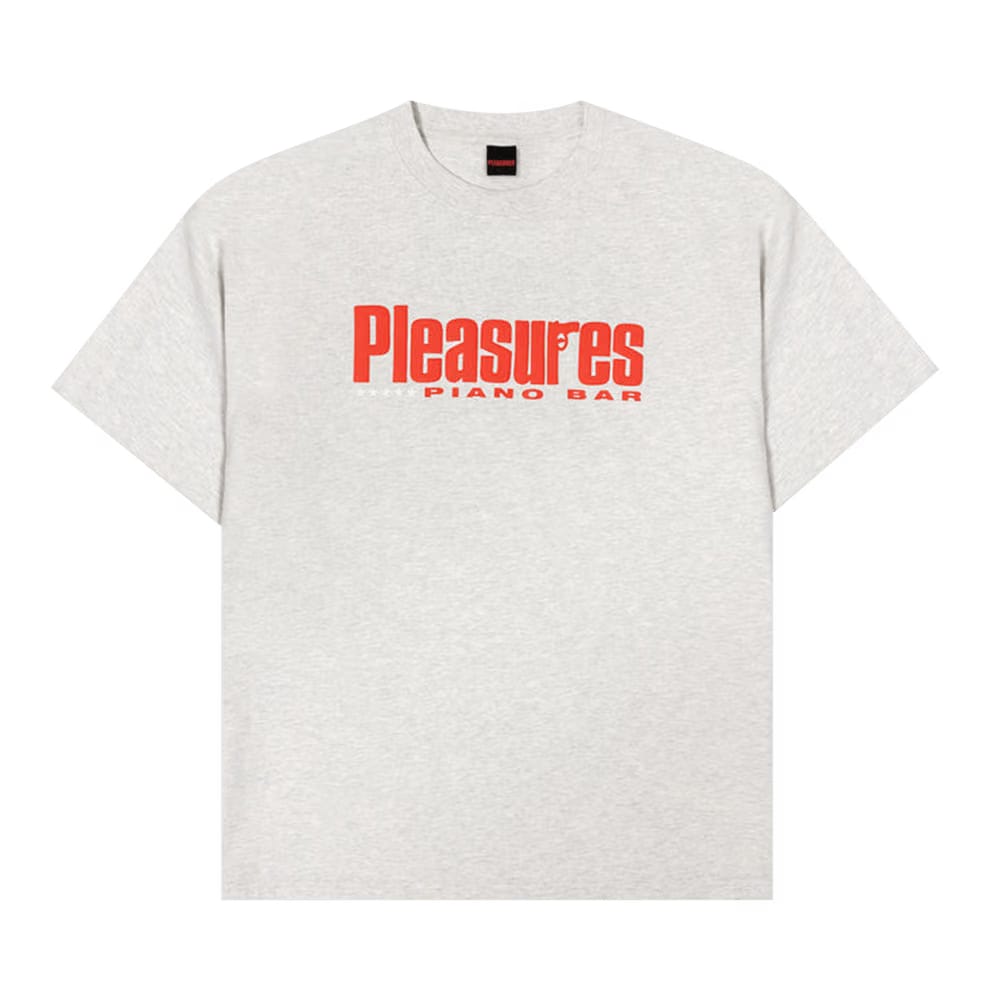 Pleasures Piano Bar T-Shirt Heather Grey