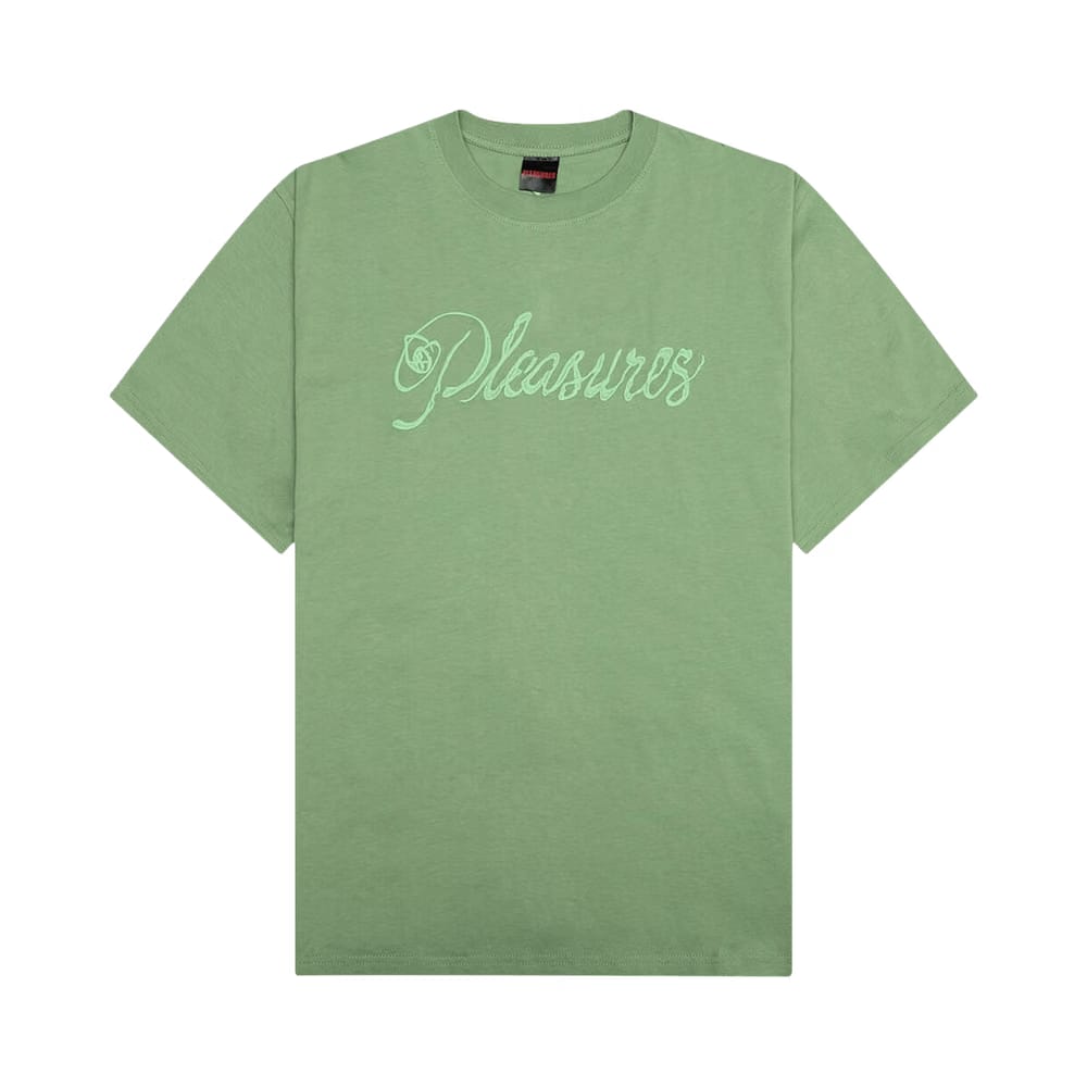 Pleasures Scrawl T-Shirt Matcha