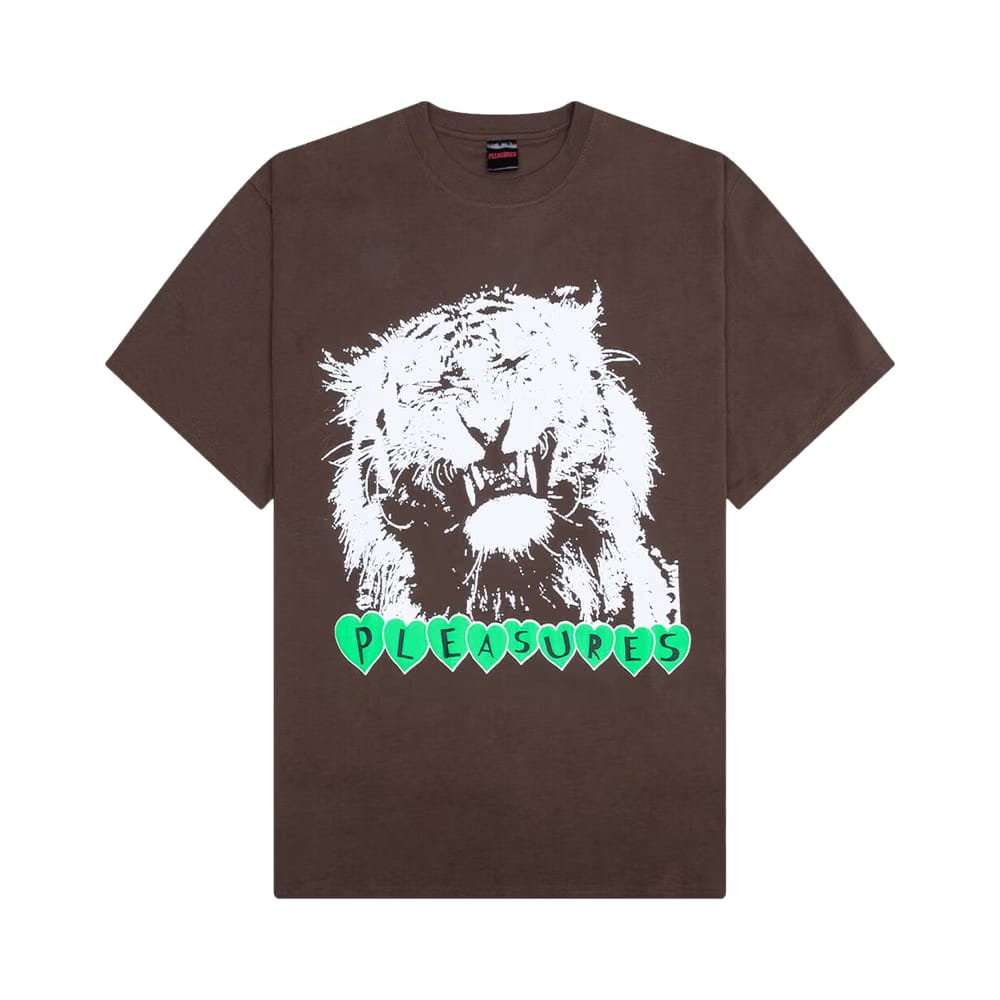 Pleasures Grin T-Shirt Brown