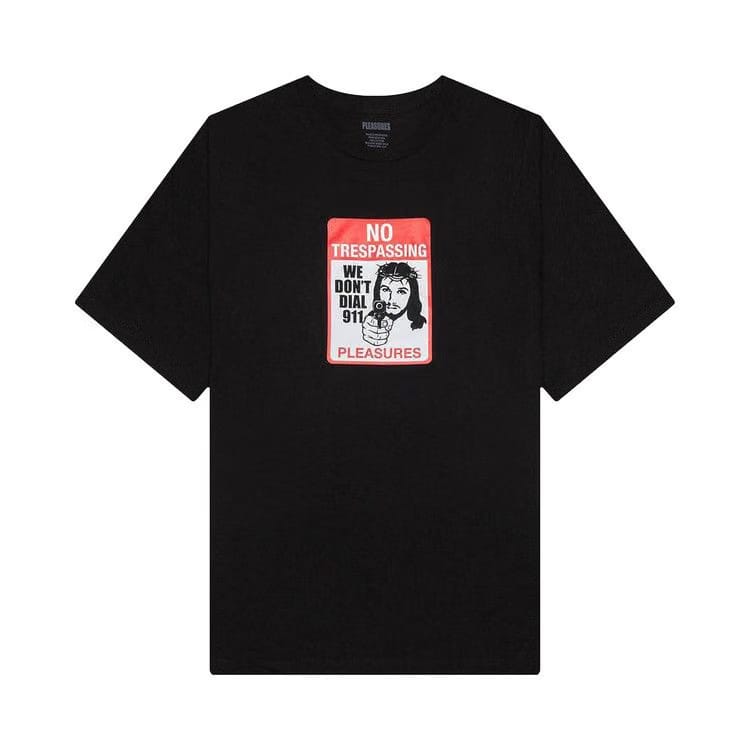 Pleasures Trespass T-Shirt Black