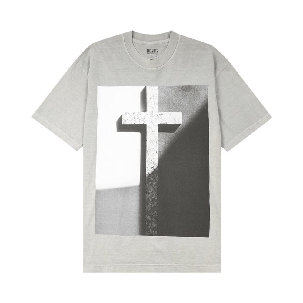Pleasures Cross T-Shirt Grey