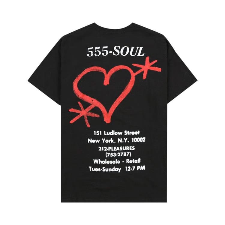 Pleasures Biz Card T-Shirt Black
