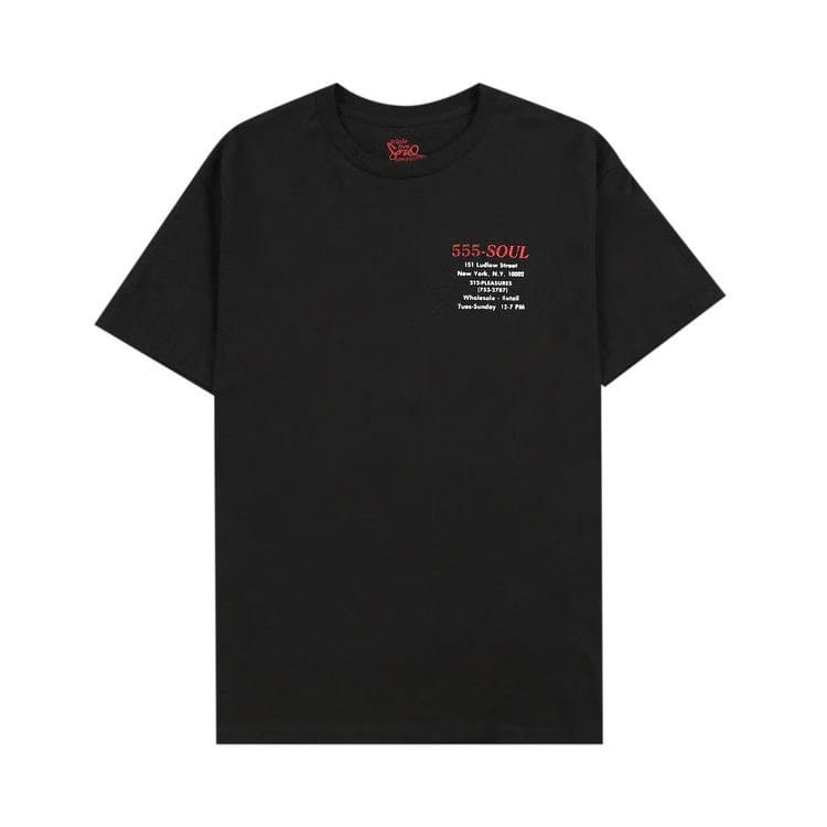 Pleasures Biz Card T-Shirt Black