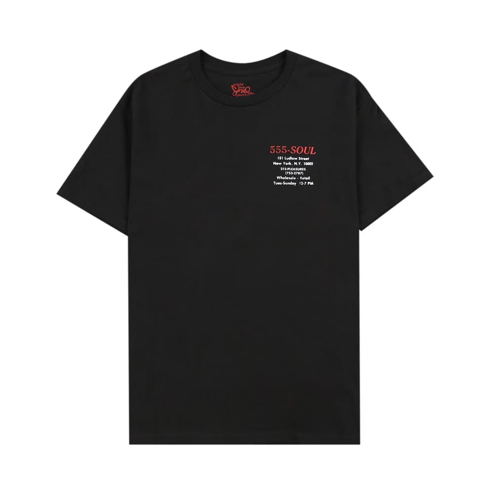 Pleasures Biz Card T-Shirt Black