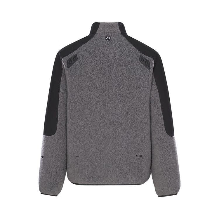 Nike x NOCTA Tahr Sherpa Zip-Up Jacket Iron Gray
