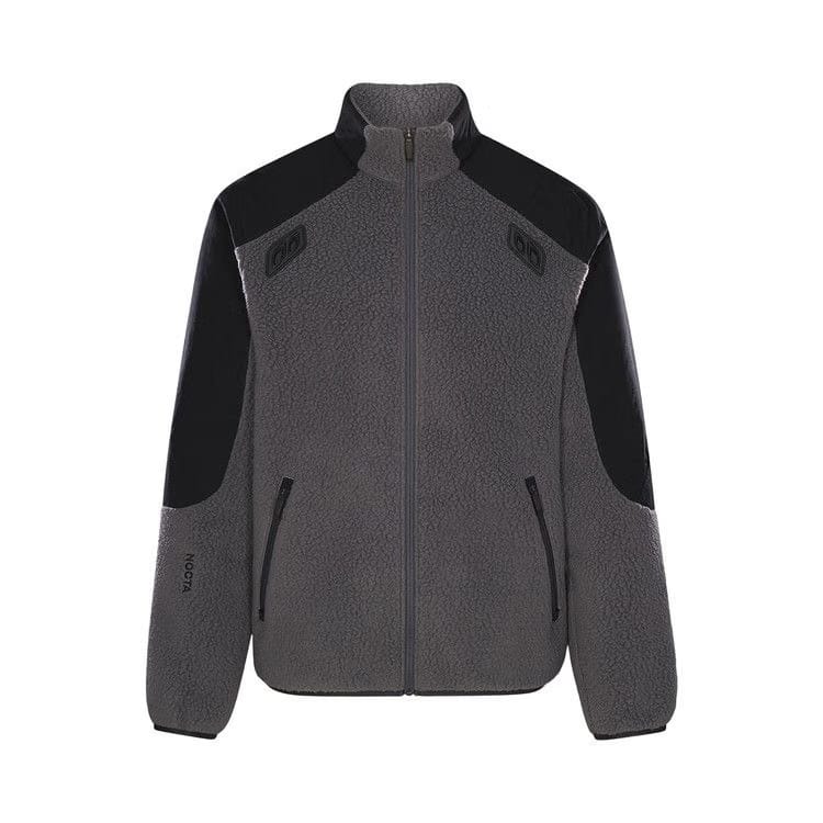 Nike x NOCTA Tahr Sherpa Zip-Up Jacket Iron Gray