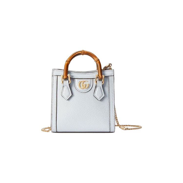 Gucci Diana Super Mini Bag Snow/Light Blue