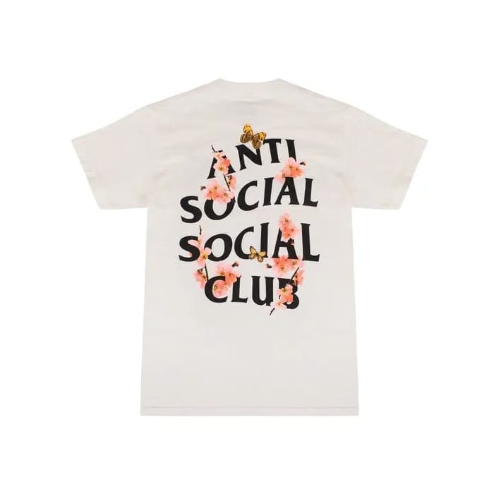 Anti Social Social Club Kkoch Shorts-Sleeve T-Shirt White