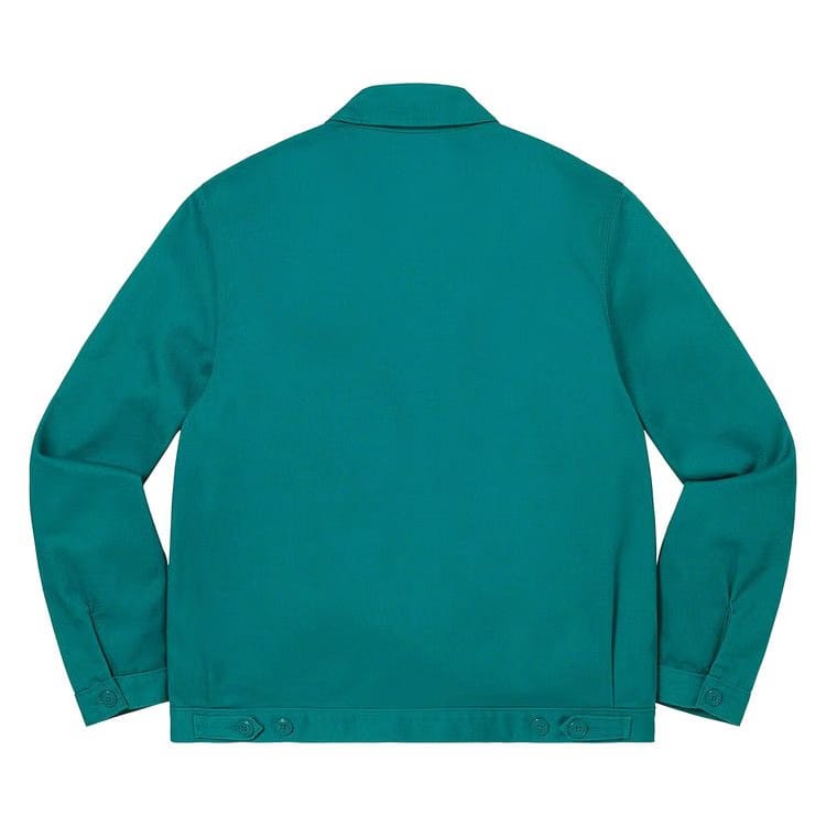 Supreme x Dickies Stripe Eisenhower Jacket Teal