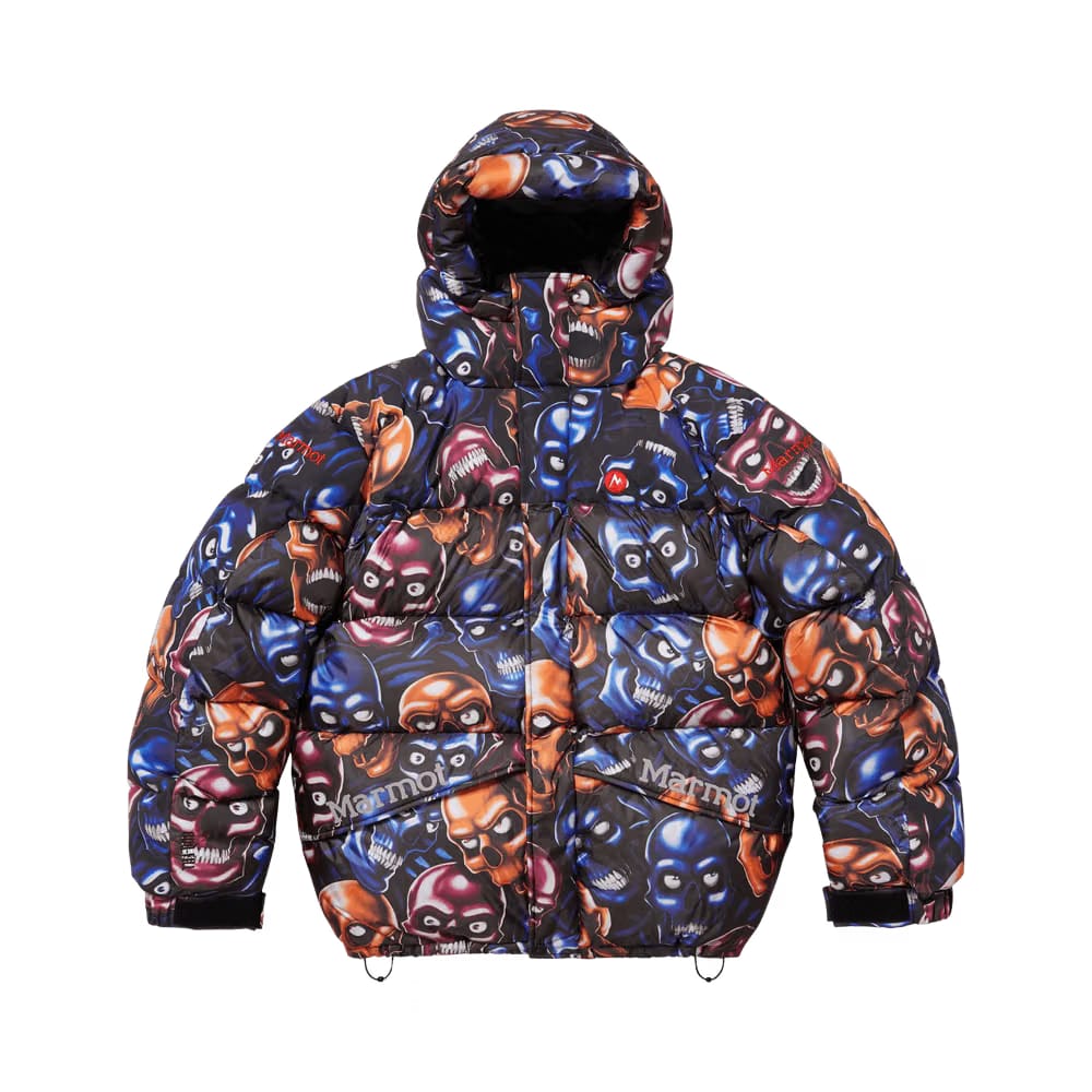 Supreme x Marmot 800-Fill Down Parka Skull Pile