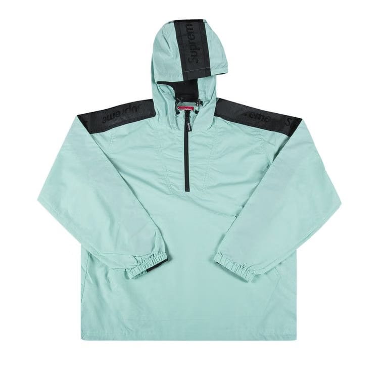 Supreme Sleeve Tape Anorak Aqua