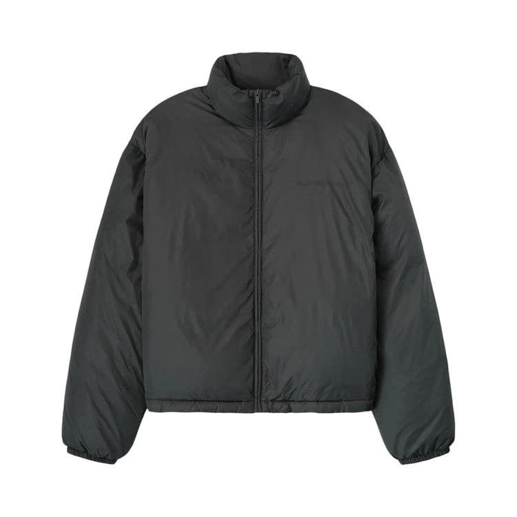 Fear of God Essentials Nylon Puffer Jacket Iron Grey