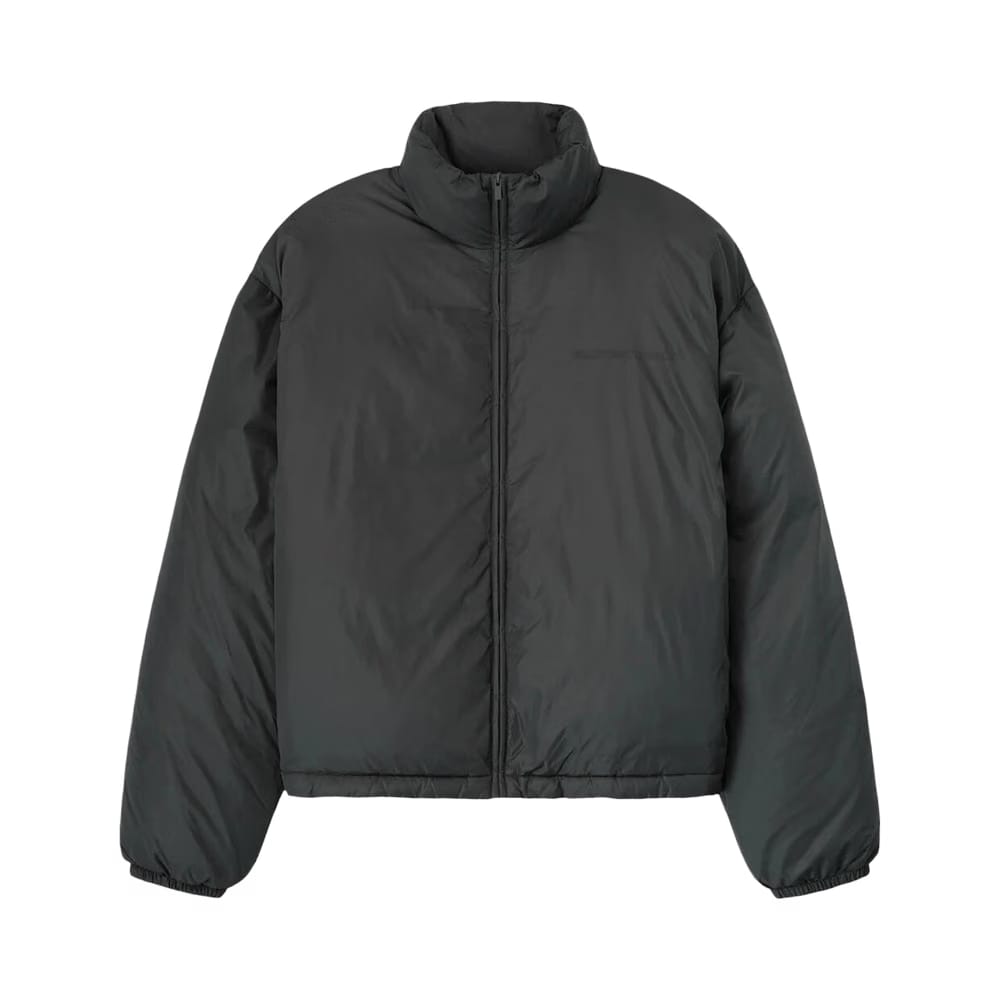 Fear of God Essentials Nylon Puffer Jacket Iron Grey