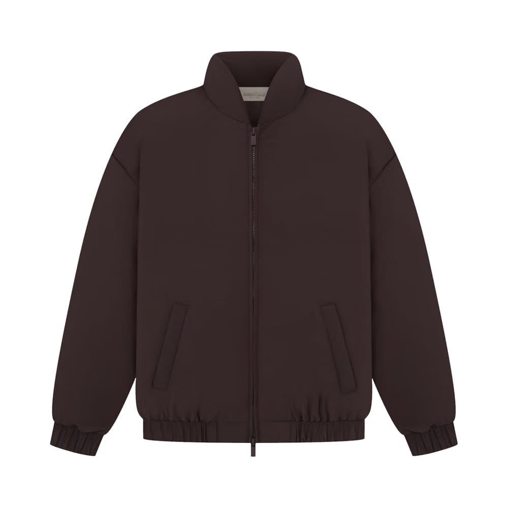 Fear of God Essentials Kids Nylon Puffer Plum