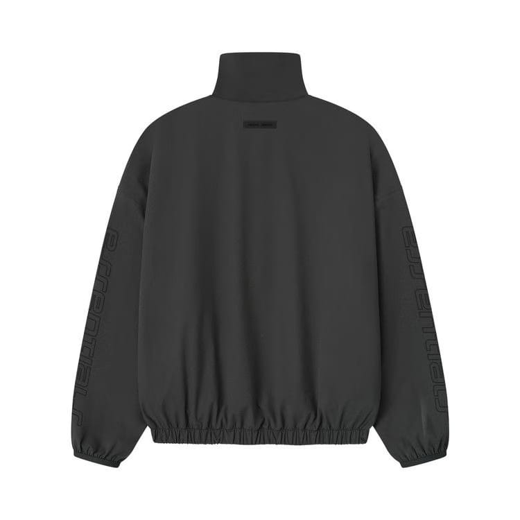Fear of God Essentials Nylon Half Zip Track Jacket Iron Grey