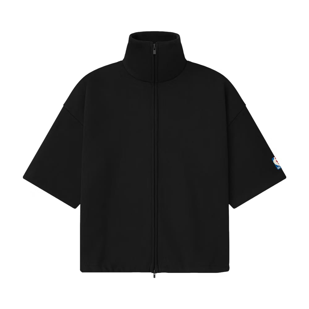 Fear of God Essentials NBA Fleece High Neck Jacket Black