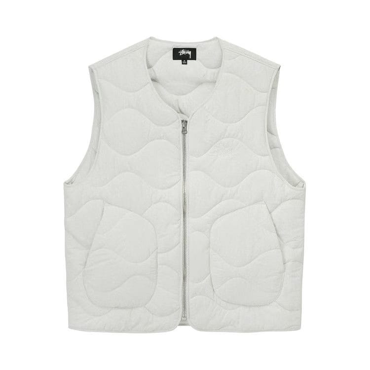 Stussy Recycled Nylon Liner Vest Bone
