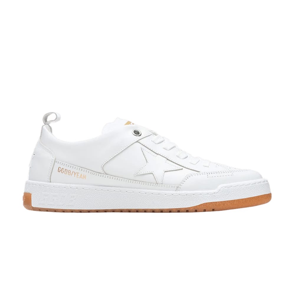 Golden Goose Yeah Leather Optical White