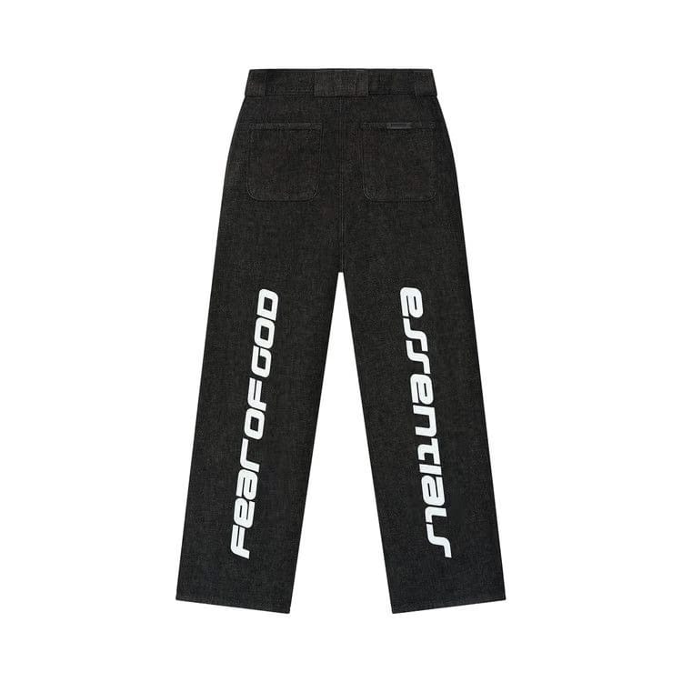 Fear of God Essentials Denim Work Pant Vintage Black