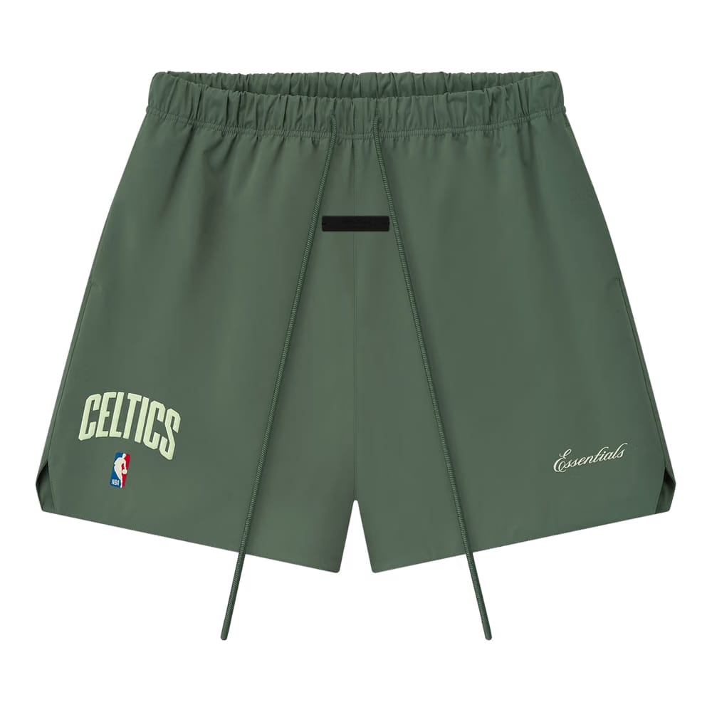 Fear of God Essentials Celtics Classic Shorts Balsam Green