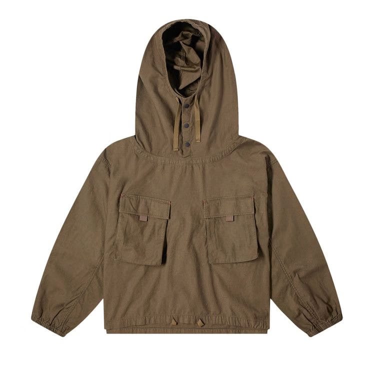 Brain Dead Military Cloth Smock Jacket Olive