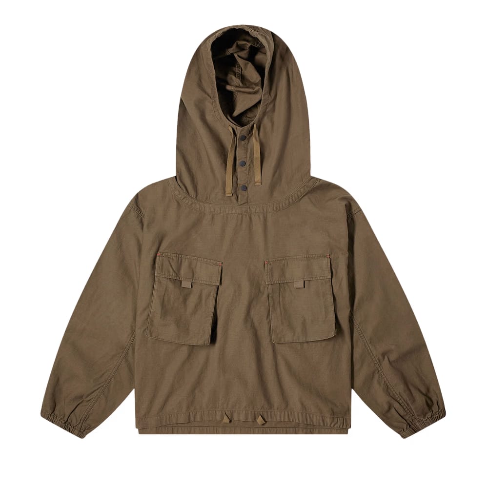Brain Dead Military Cloth Smock Jacket Olive