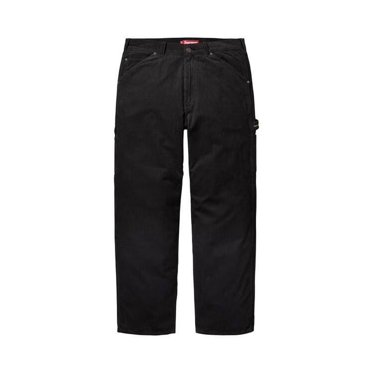Supreme Wide Wale Corduroy Painter Pant Black