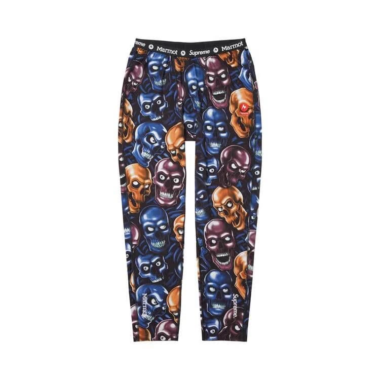 Supreme x Marmot Base Layer Pant Skull Pile