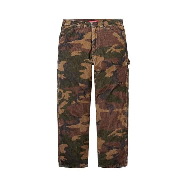 Supreme Wide Wale Corduroy Painter Pant Woodland Camo