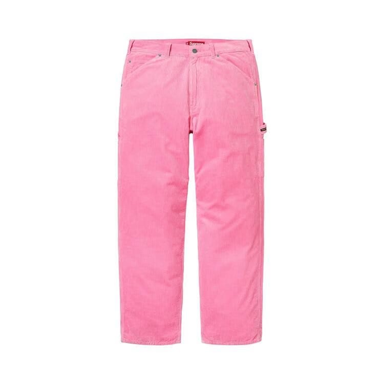 Supreme Wide Wale Corduroy Painter Pant Pink