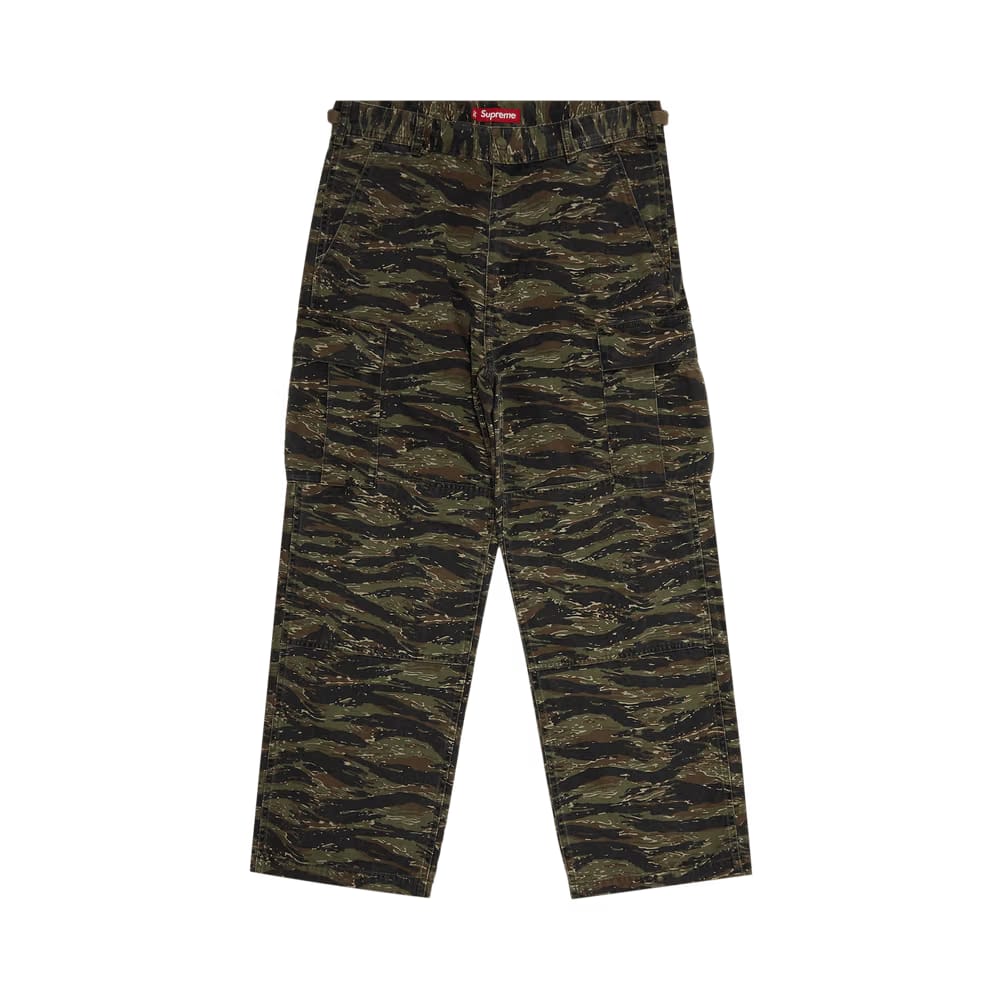 Supreme Cargo Pant Olive Tiger Camo