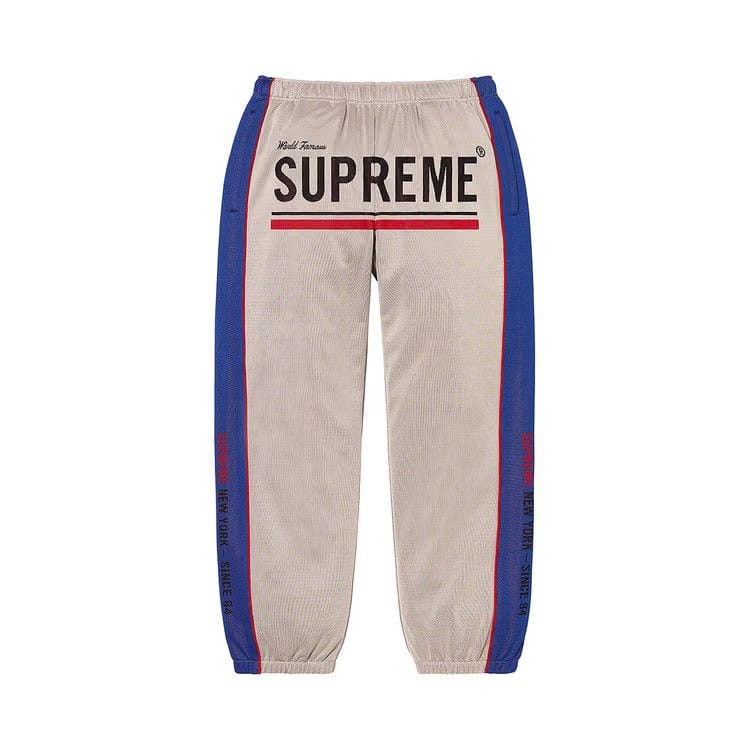 Supreme World Famous Jacquard Track Pant Stone