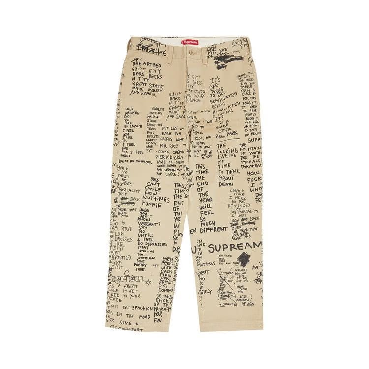 Supreme Gonz Poems Chino Pant Khaki