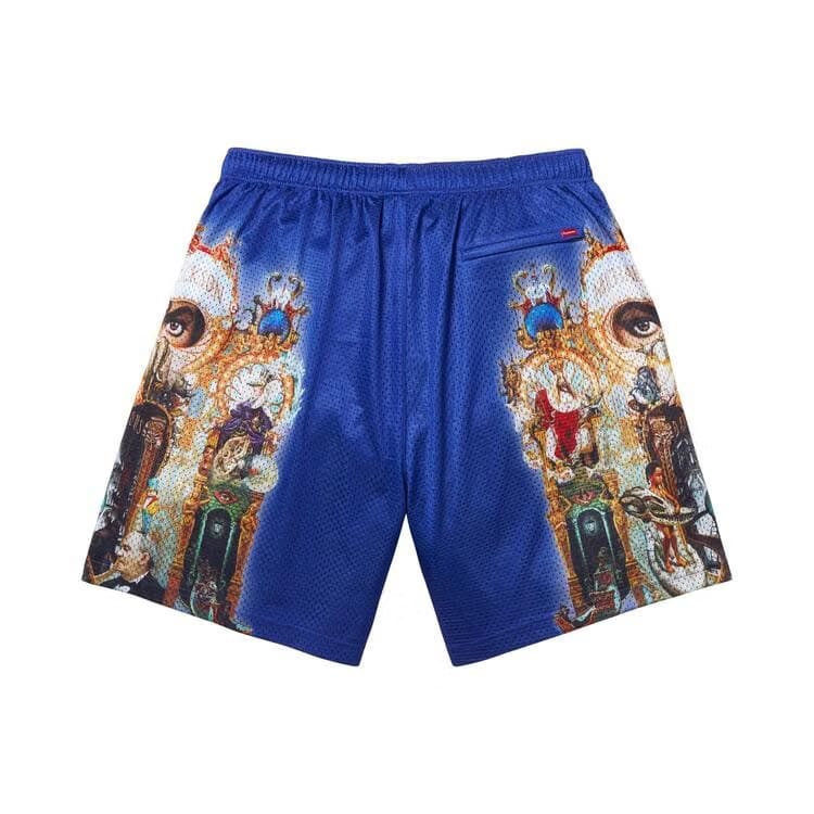 Supreme Michael Jackson Dangerous Mesh Shorts Royal
