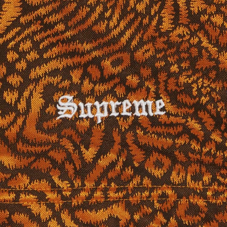 Supreme x Umbro Jacquard Animal Print Soccer Shorts Orange