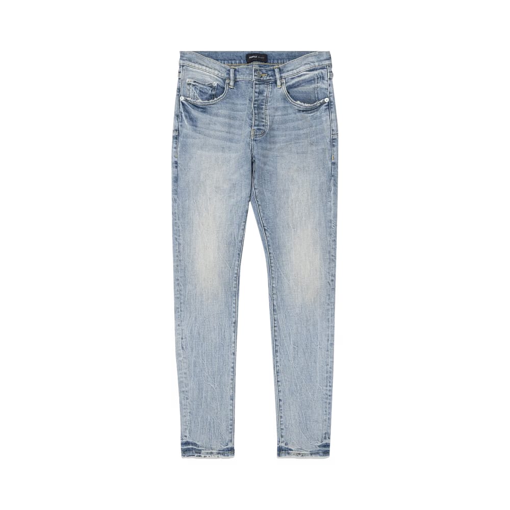 PURPLE BRAND Fade Down Slim Fit Jeans Light Indigo