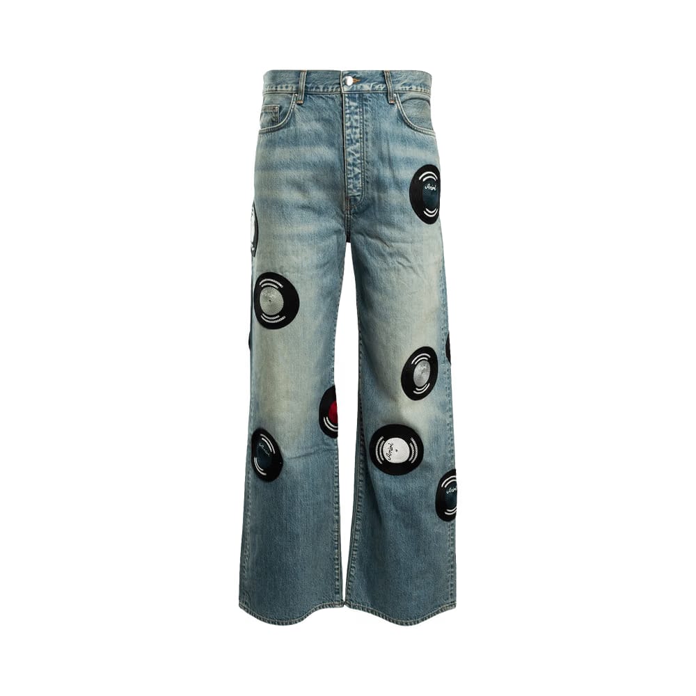 Amiri Baggy Record Jean Craft Indigo