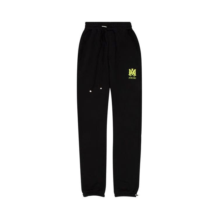 Amiri MA Logo Sweatpant Black/Lime