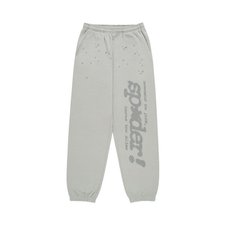 Sp5der Tonal Punk V2 Sweatpant Sport Grey