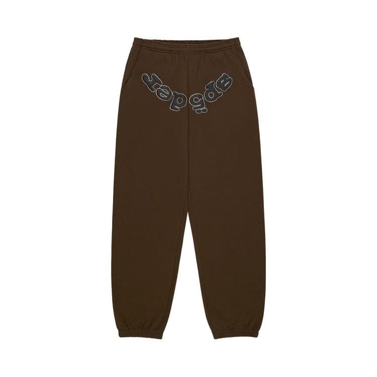 Sp5der Og Logo Sweatpant Brown