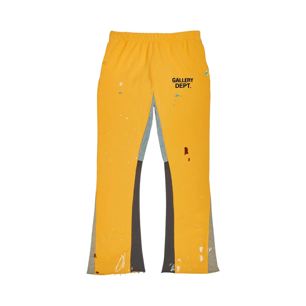 Gallery Dept. GD Painted Flare Sweatpant Gold